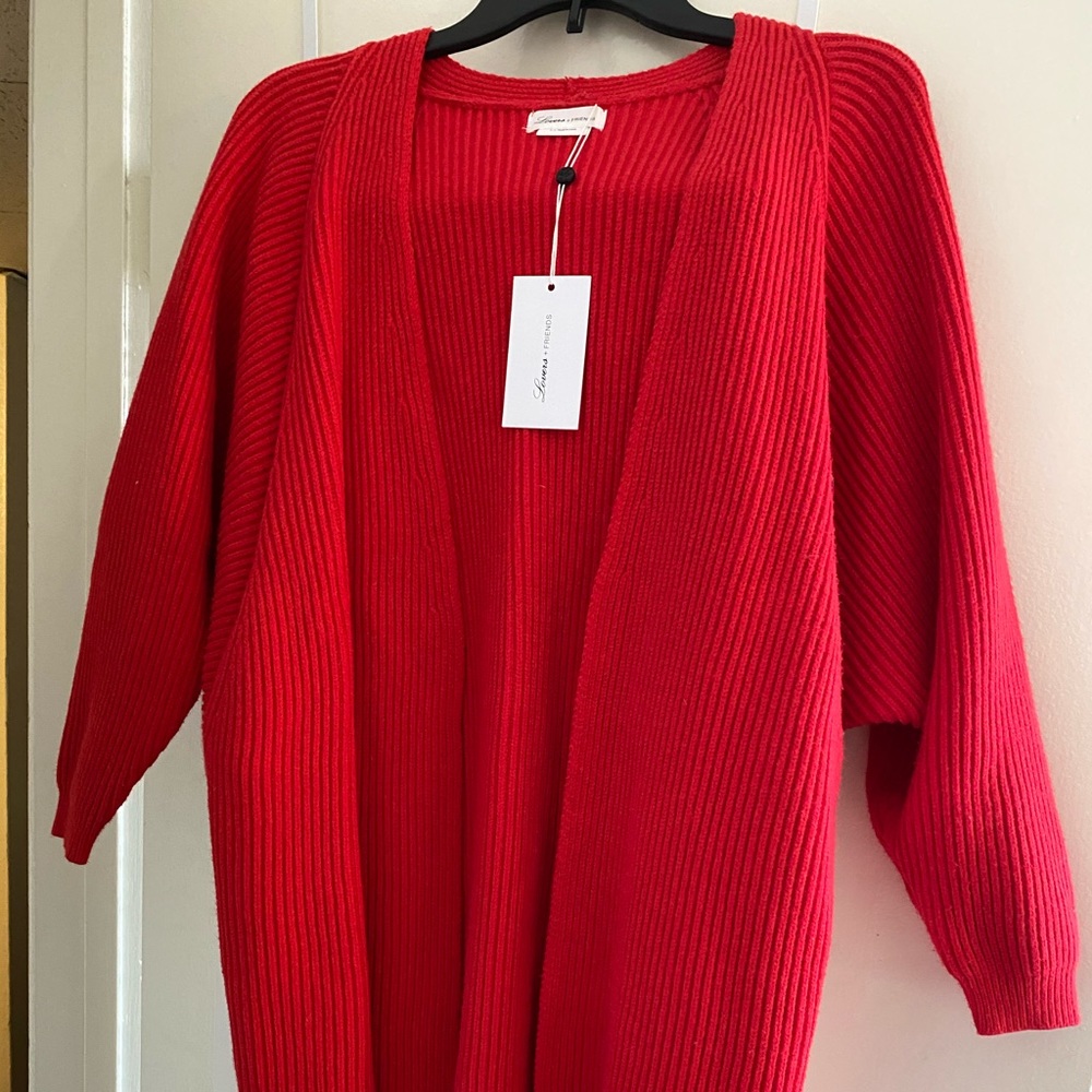 Red sweater
